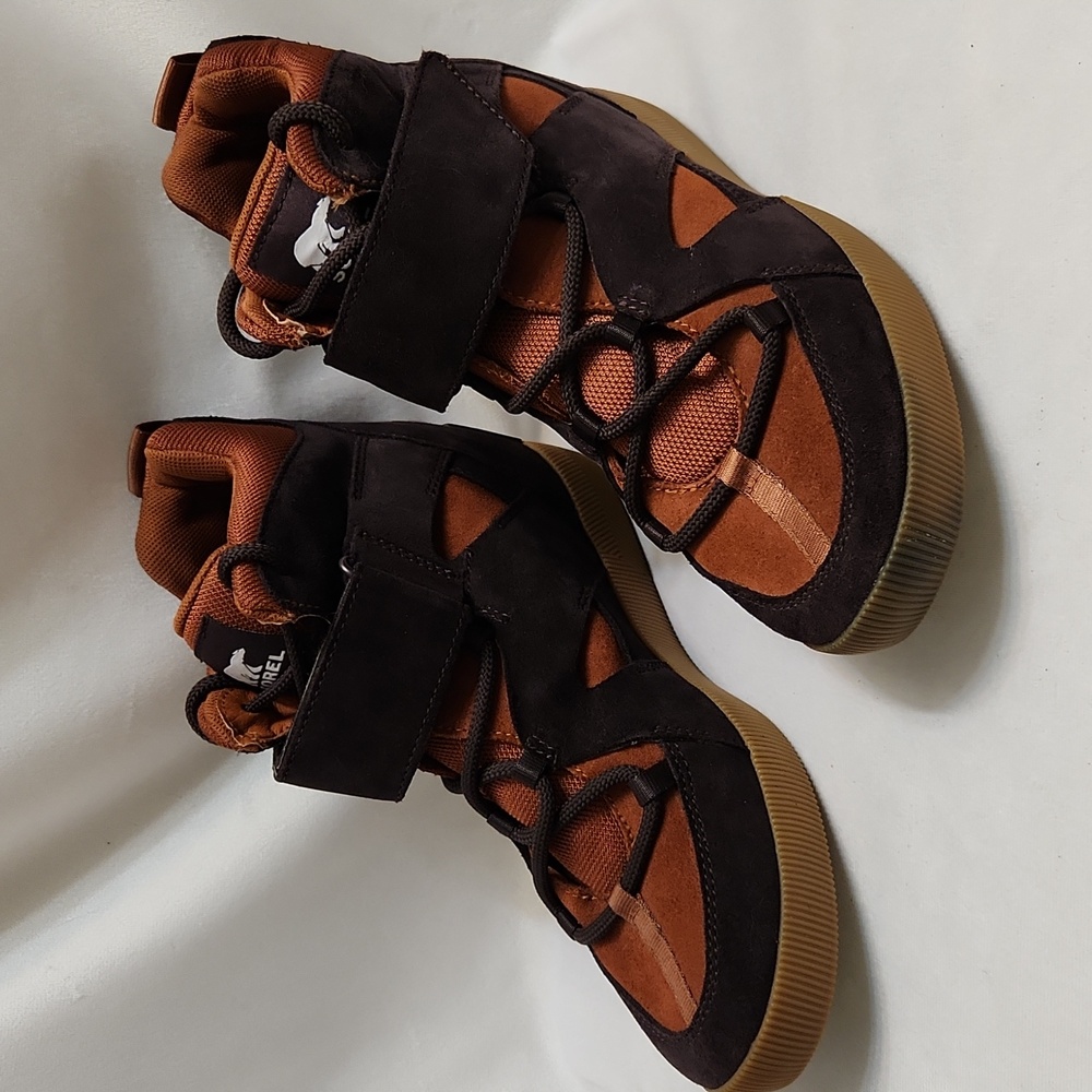 Sorel Out N About Wedge High-Top Sneakers (W Size 10) - Picture 5 of 16